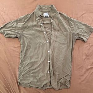 ONLY & SONS Tan Casual Button Down Shirt